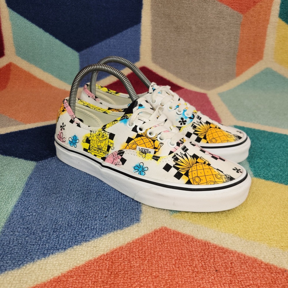 Vans Authentic SpongeBob SquarePants Patrick Pineapple Sneakers Mens Womens